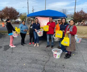 Donacion Canastas El poder de Ser Mujer Maryland
