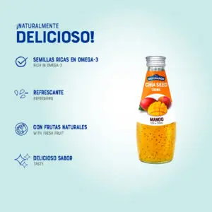 Chía Seed Drink Mango 290 ml