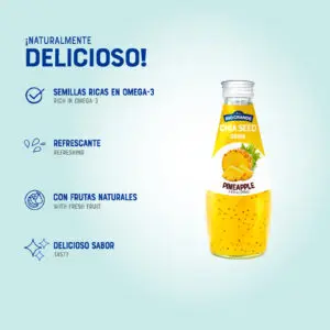 Chía Seed Drink Pineapple 290 ml
