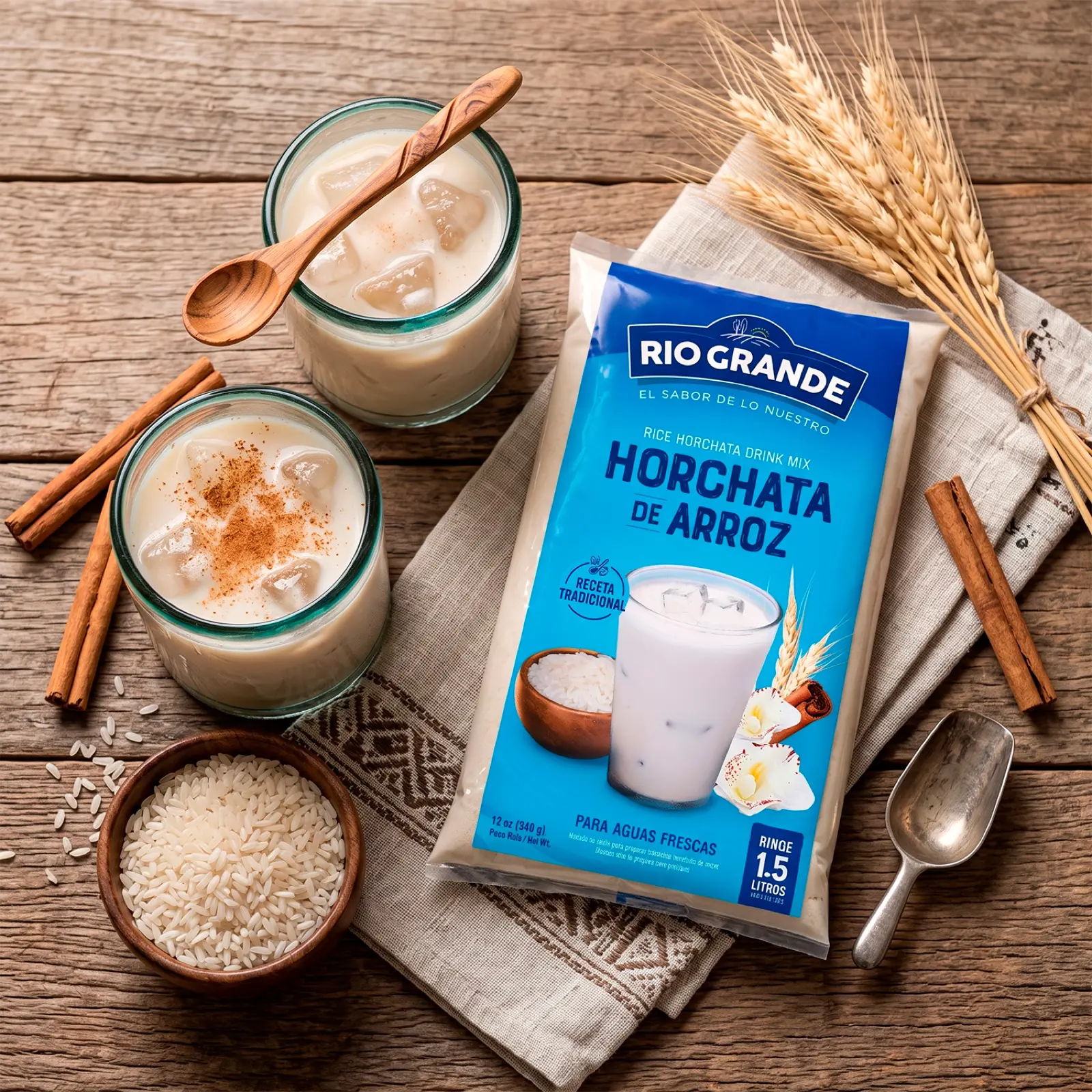 Rice Horchata Rio Grande Foods prepared