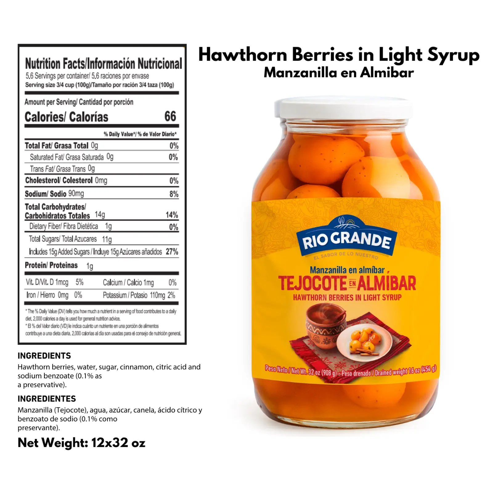 Manzanilla In Syrup Rio Grande Foods product information
