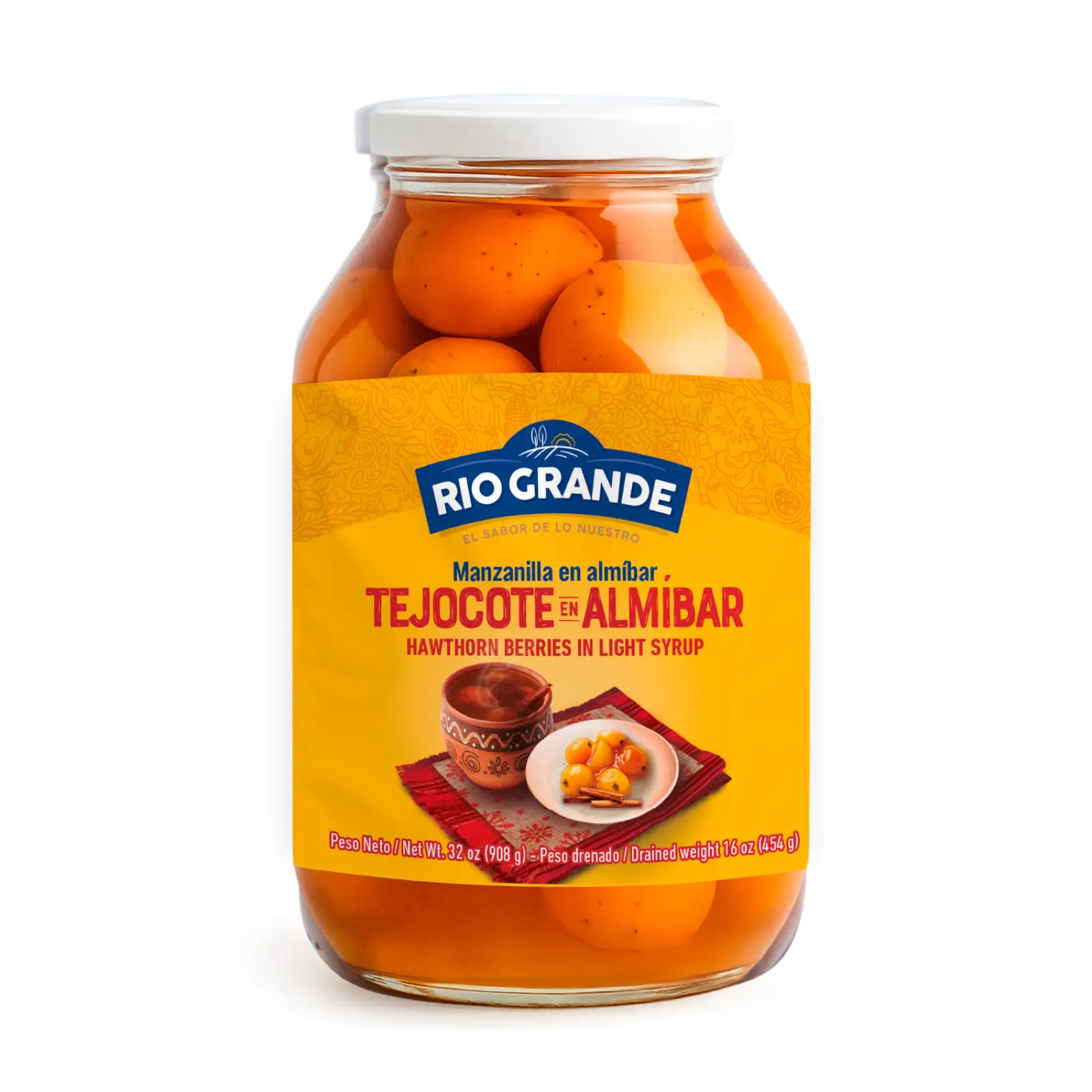 Manzanilla In Syrup Rio Grande Foods package