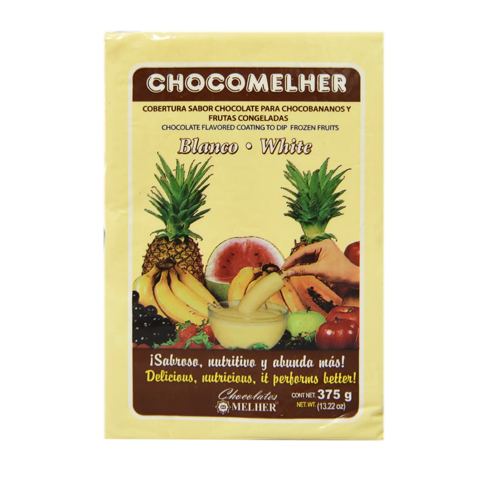 White Chocolate Coating Chocomehler Rio Grande Foods package