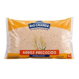 Parboiled Rice Rio Grande Foods package