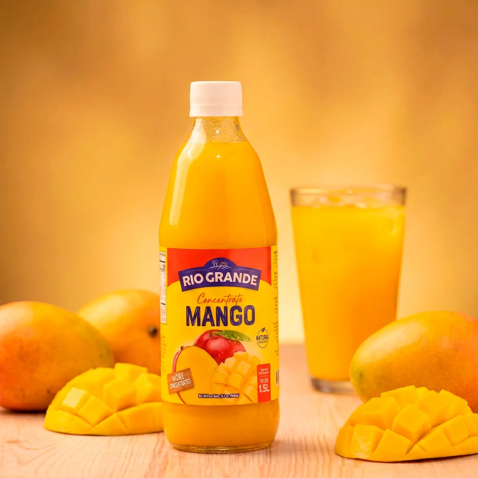 Mango Concentrate Rio Grande Foods prepared