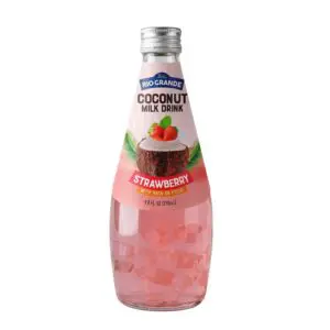 Coconut Milk Drink Strawberry 290 mL Rio Grande Foods package