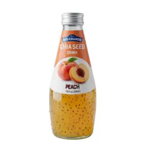 Chia Seed Drink Peach Rio Grande Foods package