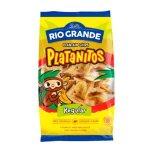 Natural Plantain Chips Rio Grande Foods package