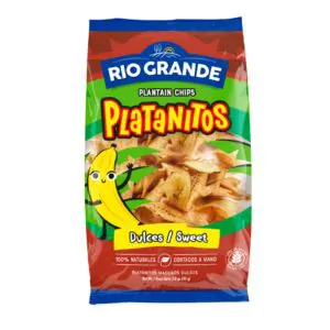Sweet Plantain Chips Rio Grande Foods package