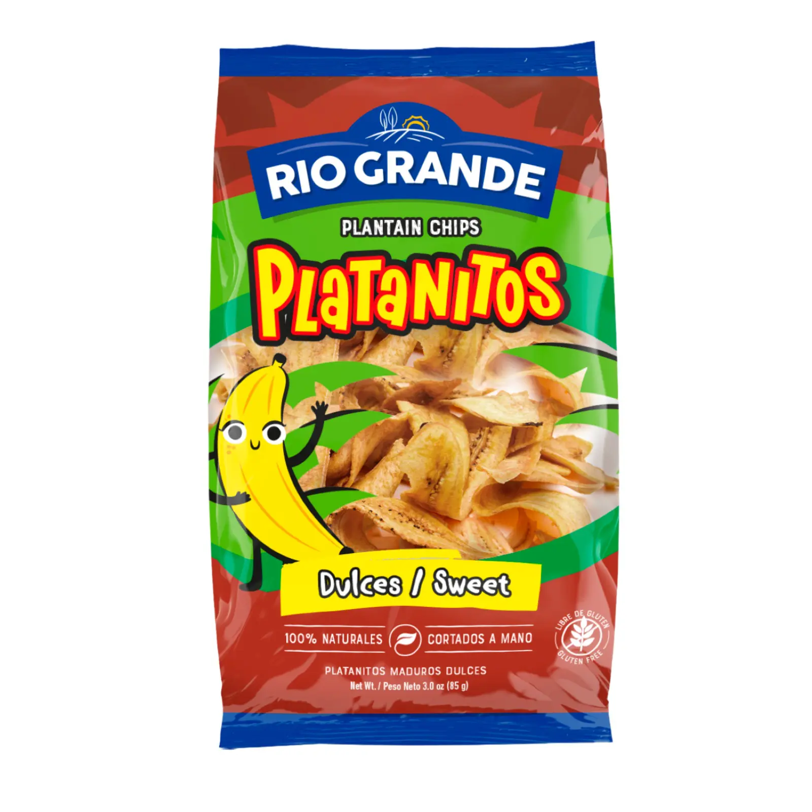 Sweet Plantain Chips Rio Grande Foods package