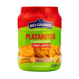 Plantain Chips With Chili And Lime Rio Grande Foods package