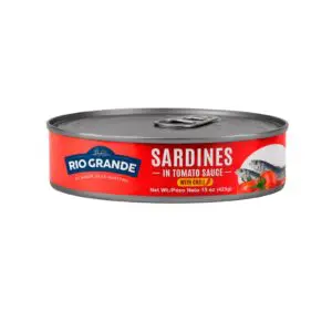 Sardinas en Salsa de Tomate con Chile / Sardines in Tomato Sauce with Chili 15 oz – Rio Grande Foods – empaque CMP015