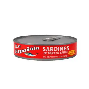 Sardinas La Española en Salsa de Tomate con Chile 15 oz – empaque CMP017