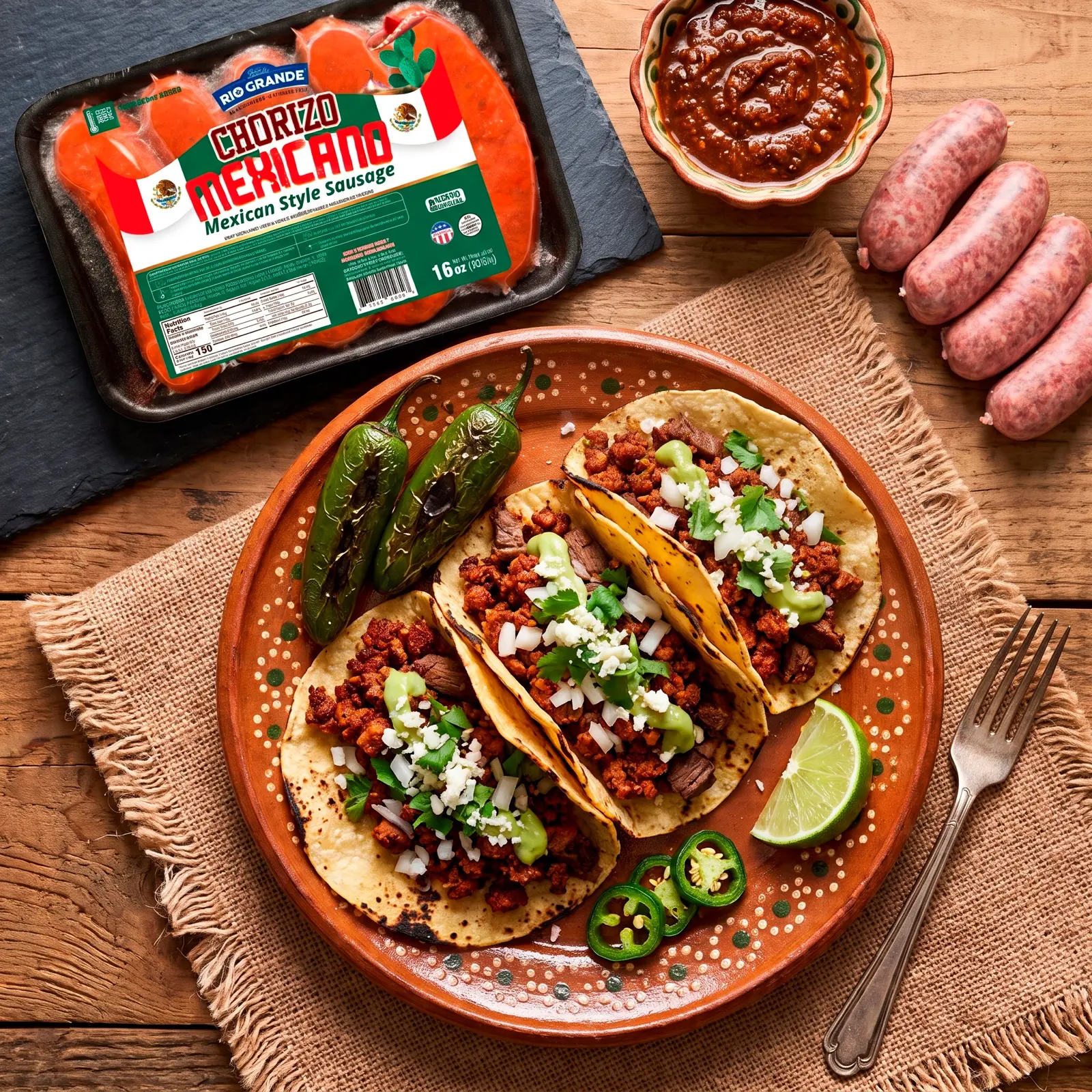 Mexican Chorizo Rio Grande Foods
