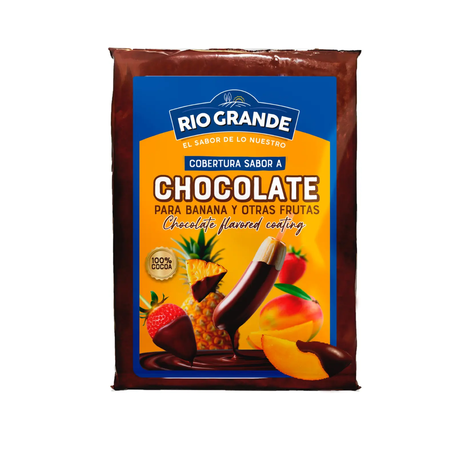 Chocolate Flavored Coating – Rio Grande Foods – empaque DLC062