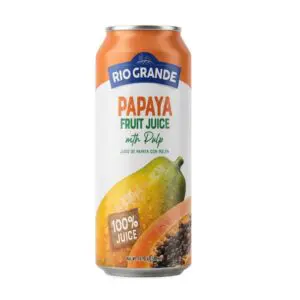 Papaya Fruit Juice with Pulp / Jugo de Papaya con Pulpa