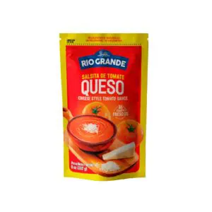 Salsita de Tomate con Queso / Cheese Style Tomato Sauce 8 oz – Rio Grande Foods – empaque SAS017