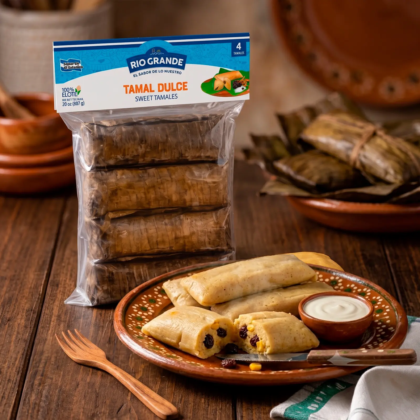 Sweet Tamales (4 Pack) Rio Grande Foods